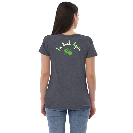 Women’s recycled v-neck t-shirt